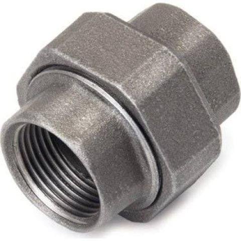 Ekpaş Siyah Dişli Konik Rakor 1/2"