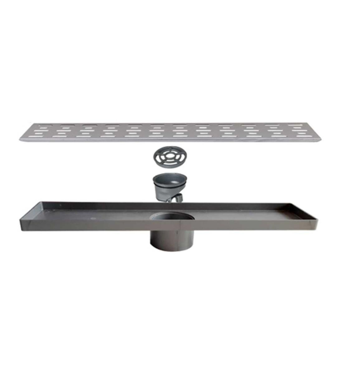 Feha Duş Kanalı 50 cm Alt Çıkış