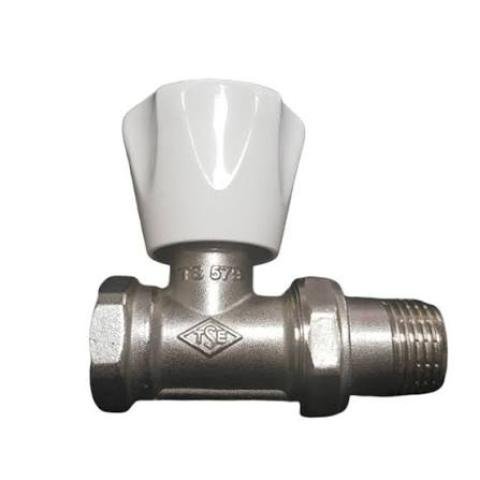 Kalde Düz Radyatör Vanası TS-579 Altı Köşe Volanlı