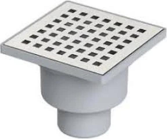 Maxiflow Line Yer Sifonu 10x10 cm Alt Çıkış Ø50 mm