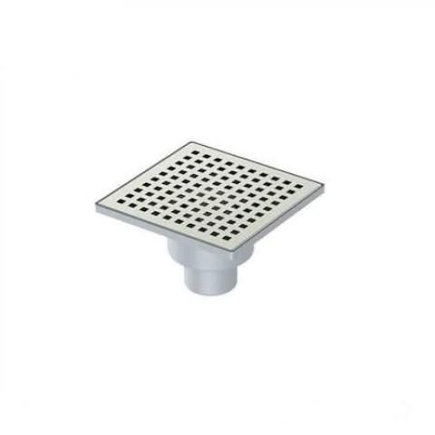 Maxiflow Yalıtım Uyumlu Yer Sifonu 15x15 cm Alt Çıkış Ø70 mm