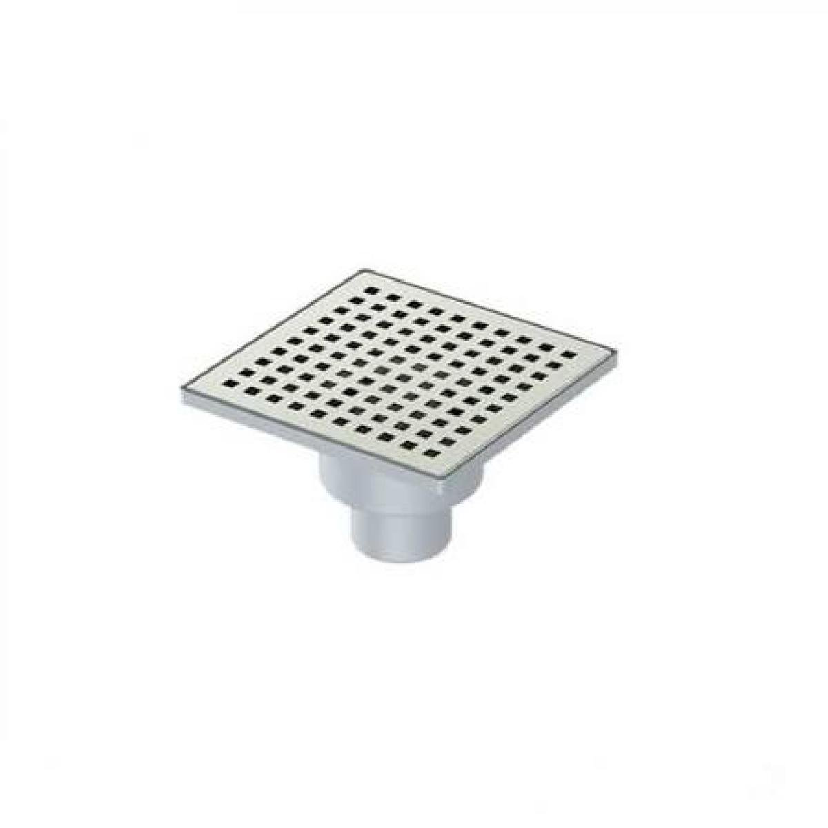 Maxiflow Yalıtım Uyumlu Yer Sifonu 15x15 cm Alt Çıkış Ø70 mm
