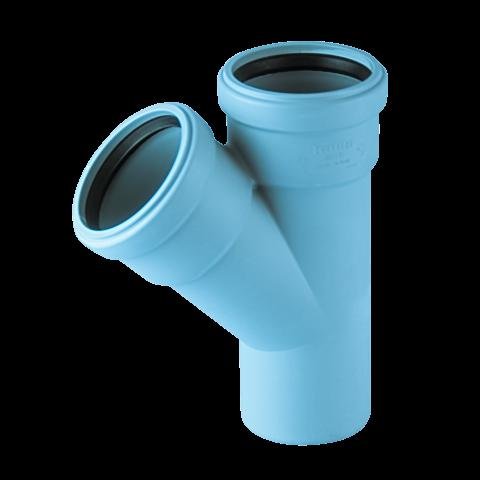 Kalde Mute 3K Tek Çatal 45° Ø50x50 mm