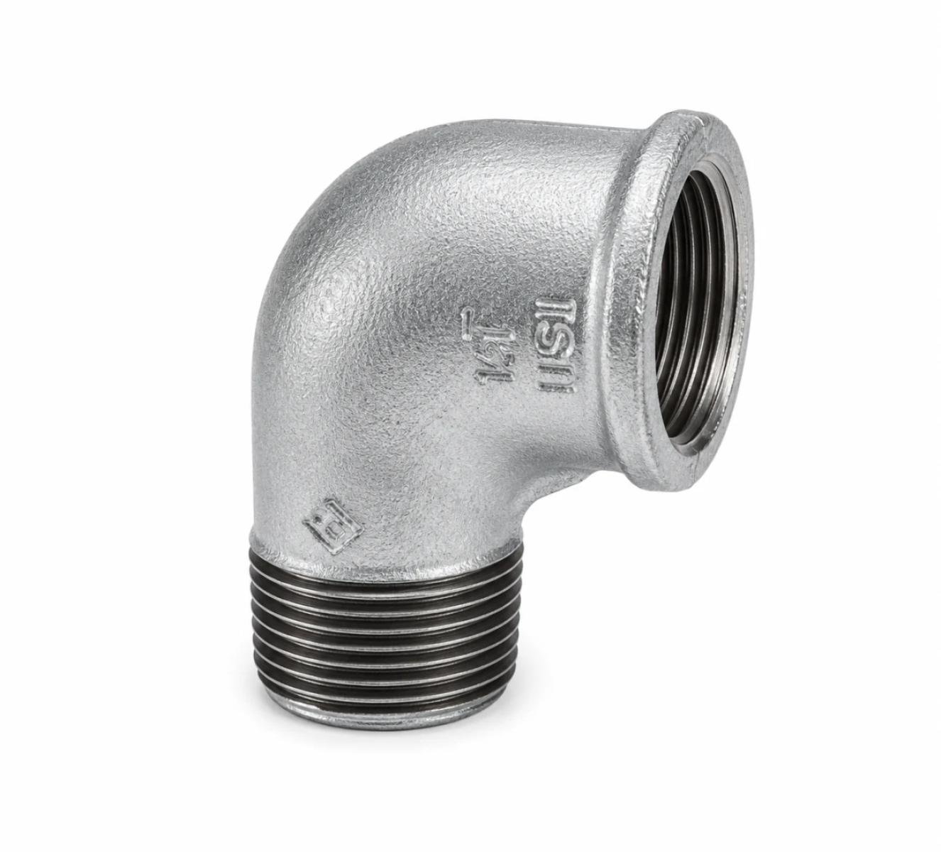 Ekpaş Galvaniz Kuyruklu Dirsek 1"