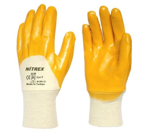 Beze Nitril Eldiven