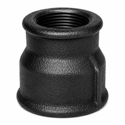 Ekpaş Siyah Dişli Manşon Redüksiyon 1" x 1/2"